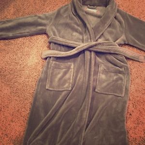 Restoration Hardware plush soft robe,